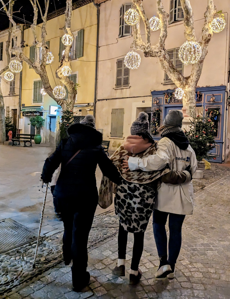 Les illuminations de Sanary sur mer